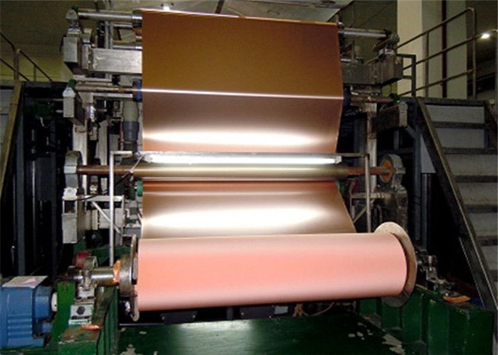 0.14mm RF Copper Shielding Foil , ED Copper Foil 99.98 % Cu Content EDSCP