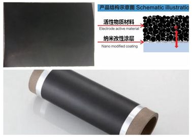 リチウムイオン超コンデンサのための炭素覆いアルミホイル